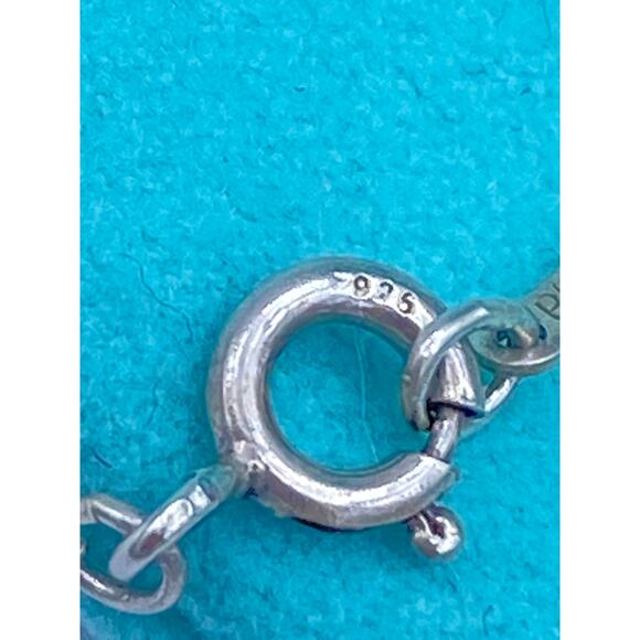 Tiffany & Co. Elsa Peretti Large Bean Pendant Necklace - Sterling Silver 16" - Picture 9 of 10